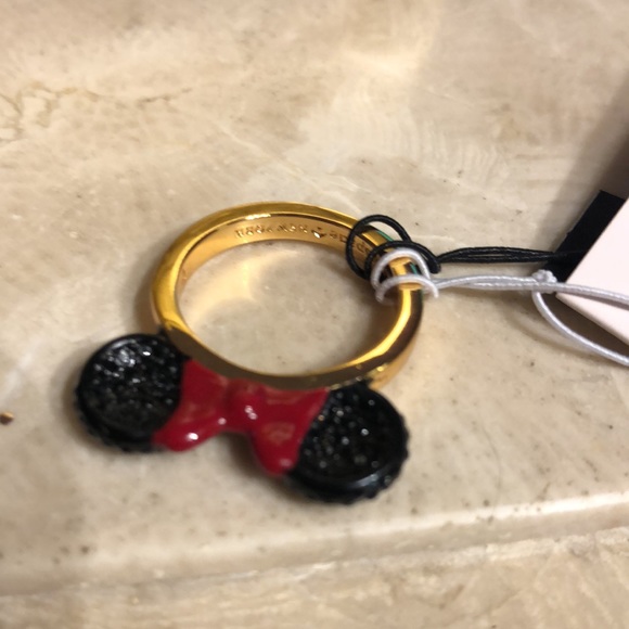 🎉🌸💜HOST PICK💜🌸🎉 NWT Disney Minnie Mouse & Kate Spade Ring - Picture 13 of 16